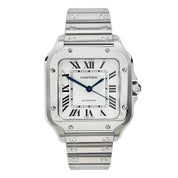 2024 Cartier Santos De Cartier Medium Model Auto Steel Watch 35mm WSSA0029