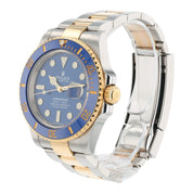 Rolex Submariner Date Gold & Steel Blue Dial 41mm Automatic Movement Mens 126613