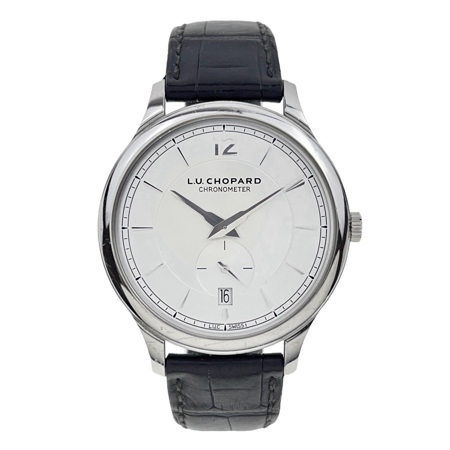 Chopard L.U.C Chronometer Stainless Steel 40mm Automatic Men’s Watch 8 ...