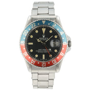 Rolex GMT Master “Pepsi” Black Dial Stainless Steel 40mm Automatic Men’s 1675