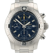 Breitling Avenger Chronograph Blue dial Steel 45mm Automatic Mens Watch A13317