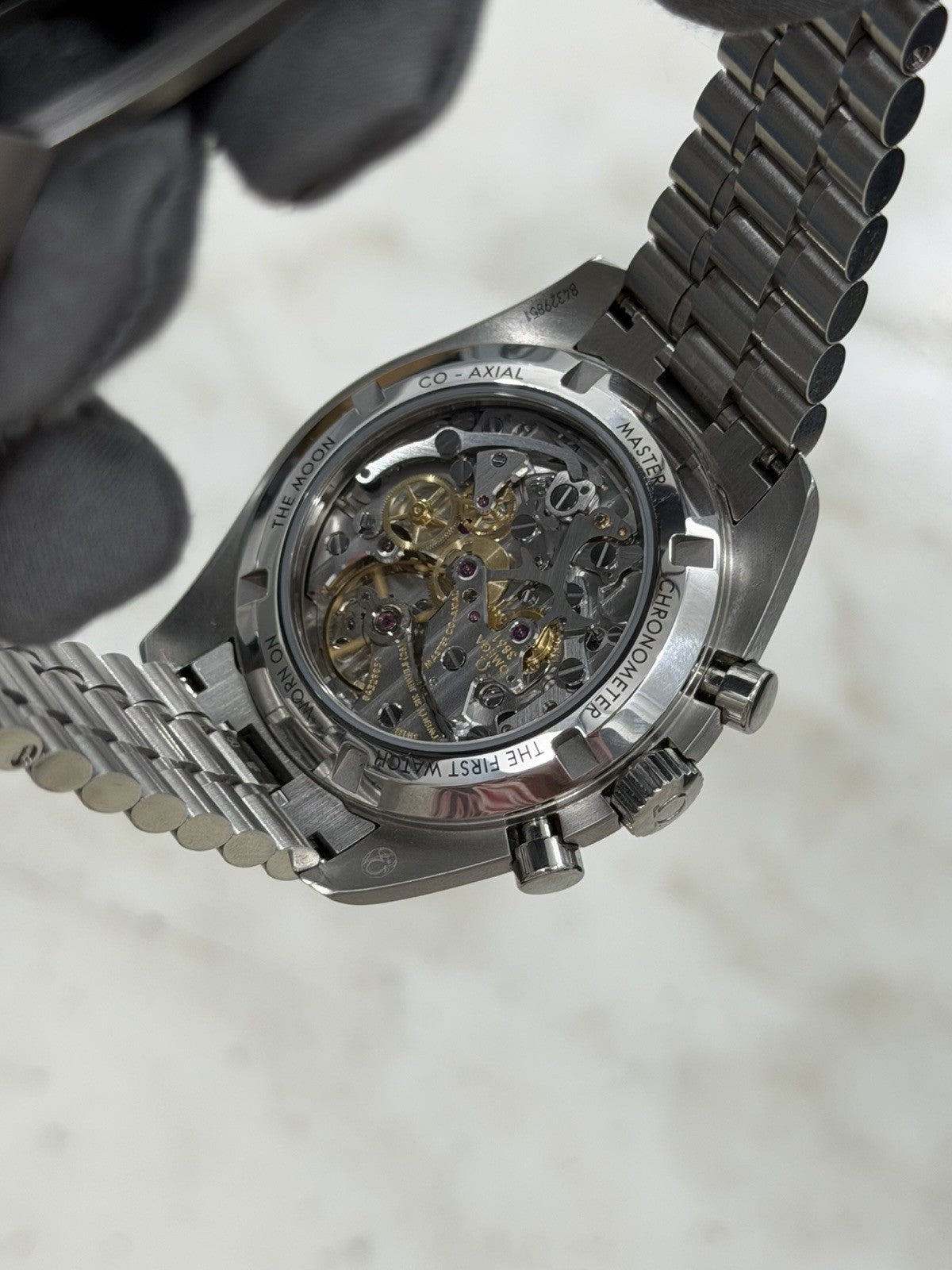 2024 Omega Speedmaster Moonwatch 42mm Black Sapphire Watch 310.30.42.50.01.002
