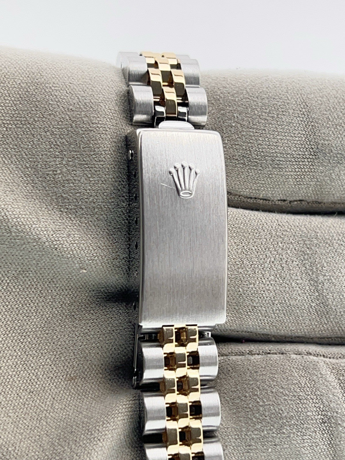 Rolex Lady Datejust Gold & Steel Champagne Dial Automatic Women's Watch 76193