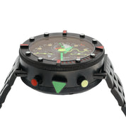 Alain Silberstein Kronomarine Black Dial Steel 40mm Automatic Men’s Watch