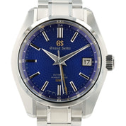 Grand Seiko “Peacock” Blue Dial Stainless Steel 40mm Automatic Mens SBGJ261