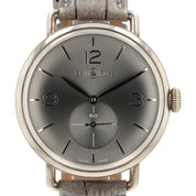 Bell & Ross Silver Dial Sterling Silver 41mm Manual Wind Mens Watch BR WW1-70-AG