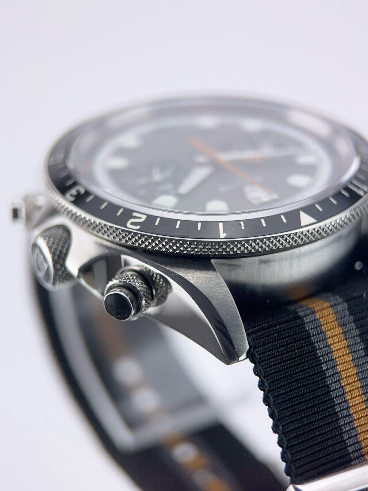 2017 Tudor Heritage Chrono Steel Black Dial 42mm Automatic Men's Watch 70330N