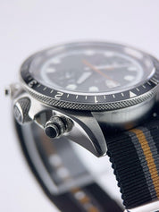 2017 Tudor Heritage Chrono Steel Black Dial 42mm Automatic Men's Watch 70330N