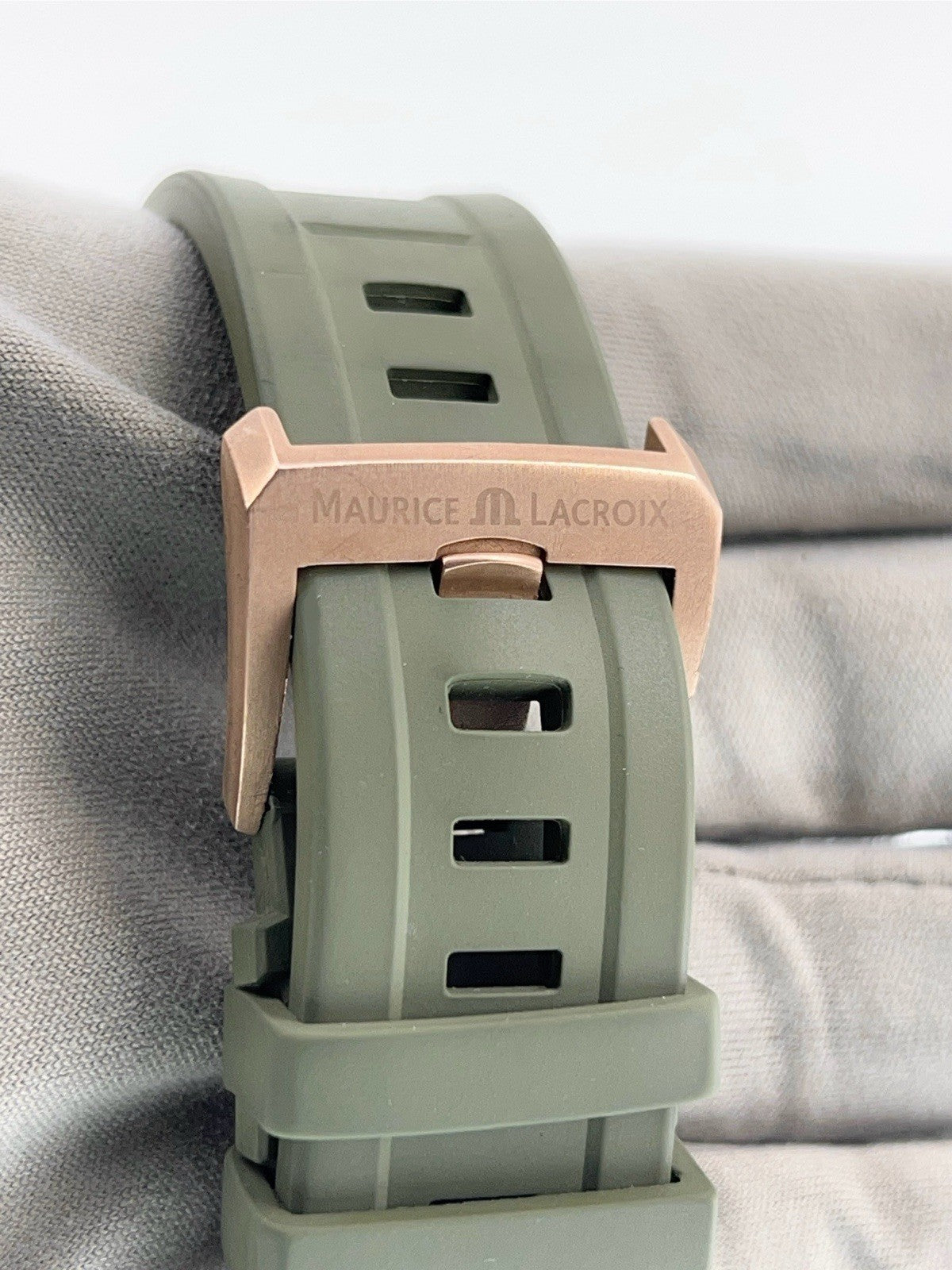 Maurice Lacroix Bronze Green Dial AI6058