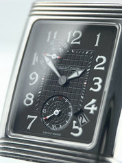 Jaeger-LeCoultre Reverso Steel Grey Dial 28mm Manual Wind Mens Watch Q2948601