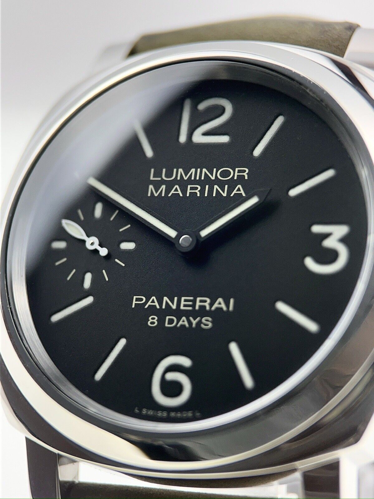 Panerai Luminor Marina 8 Days Steel 44mm Manual Wind Men’s Watch PAM00510