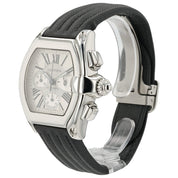 Cartier Roadster Silver Dial Stainless Steel 43mm Automatic Mens Watch W62019X6