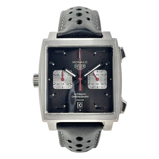 TAG HEUER Monaco Chronograph Watch CAW211Z.FC6470 50th Anniversary Limited Ed