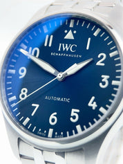 2023 IWC Big Pilot Stainless Steel Blue Dial 43mm Automatic Men's Watch IW329304