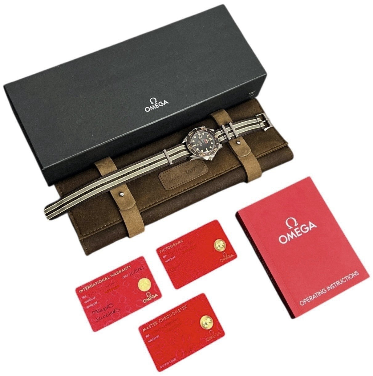 Omega Seamaster Diver Titanium Brown Dial 42mm Automatic 210.92.42.20.01.001