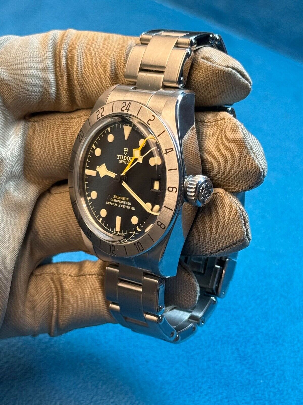 TUDOR Black Bay Pro Stainless Men's Black Dial Watch 79470-0001 - Box/Paper