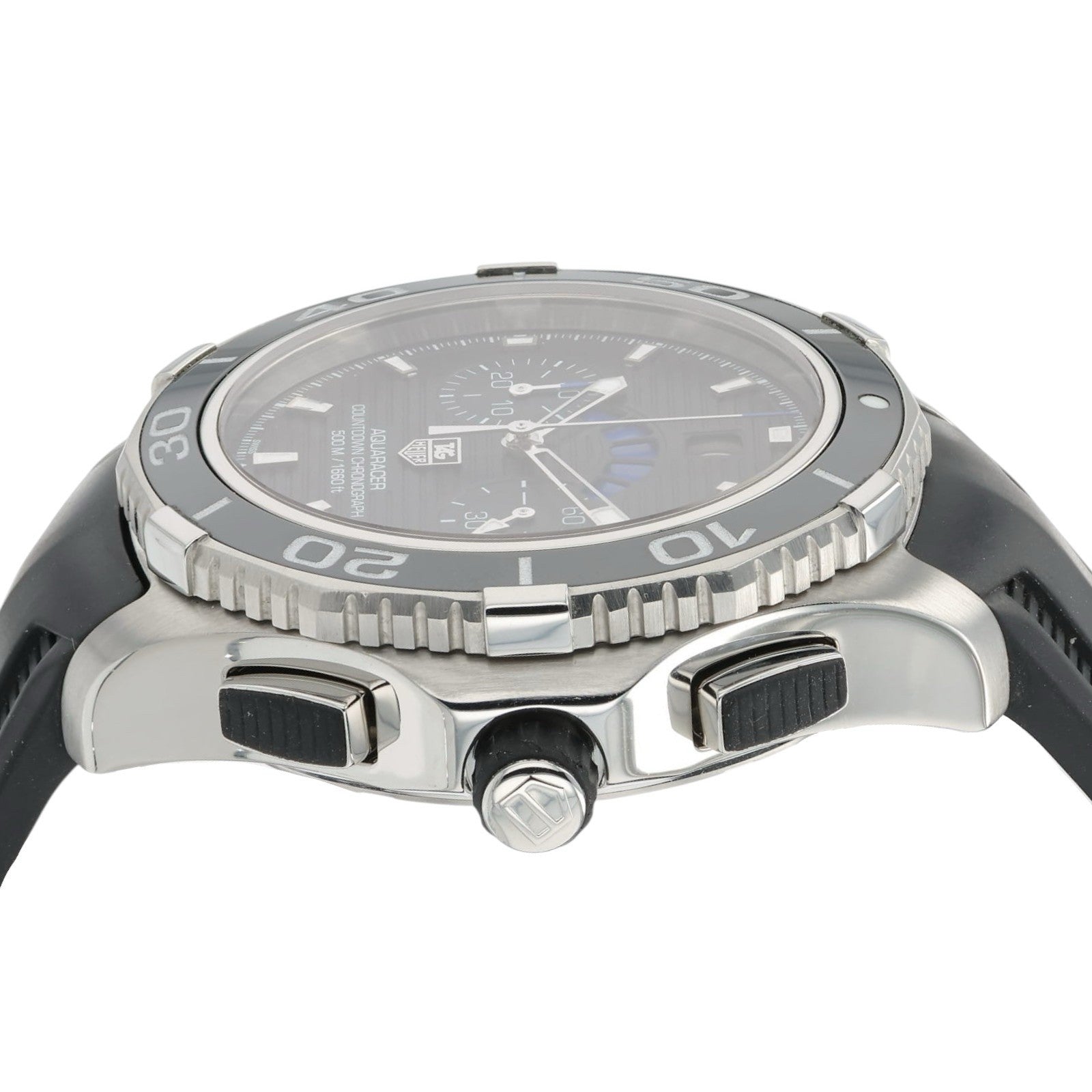 Tag Heuer Aquaracer Black Dial Stainless Steel 46.2mm Automatic Men’s CAK211A
