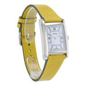 Oris Rectangular Stainless Steel White Dial 26mm Automatic Unisex Watch 7783