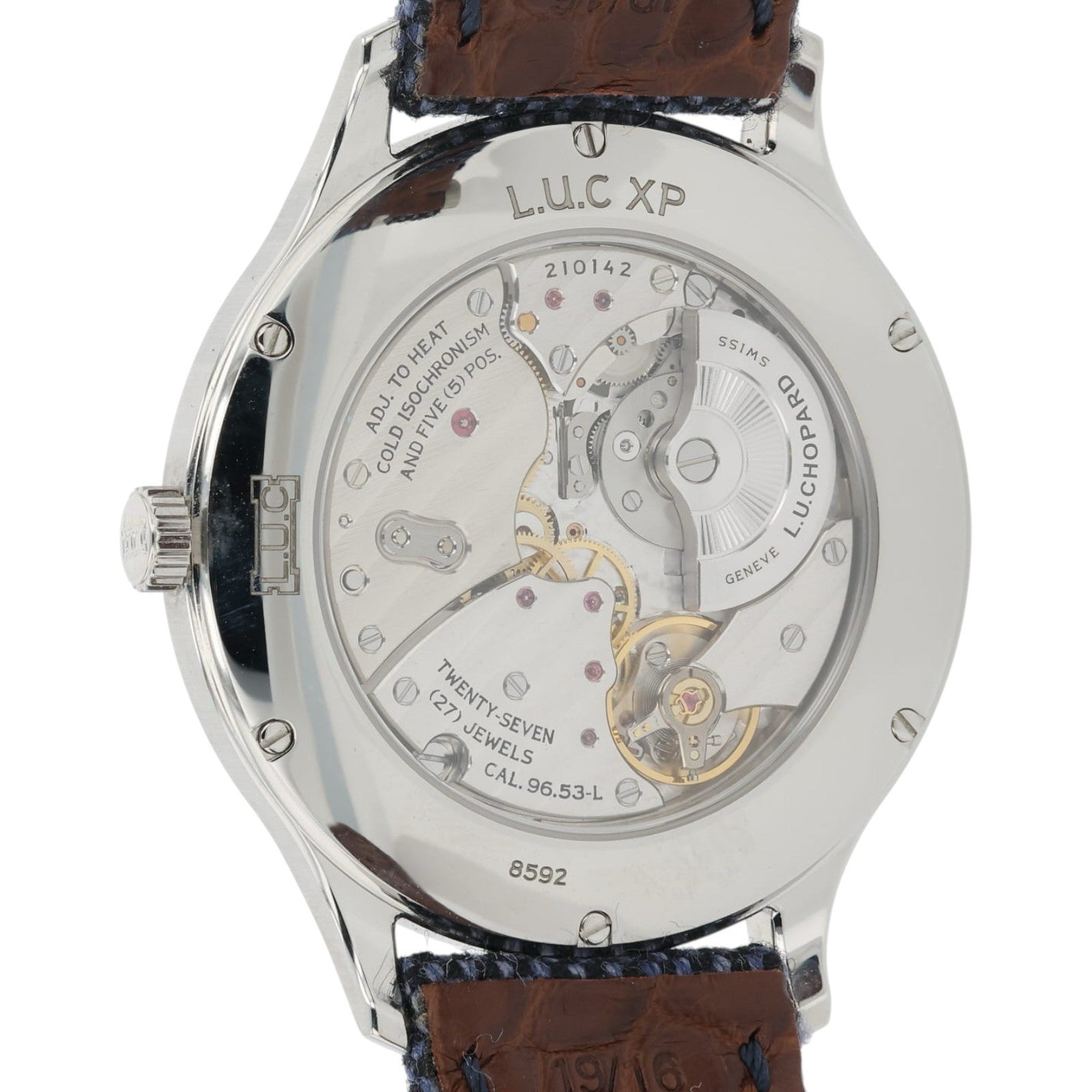 Chopard L.U.C Stainless Steel Blue Dial 40mm Automatic Men’s Watch 168592-3002
