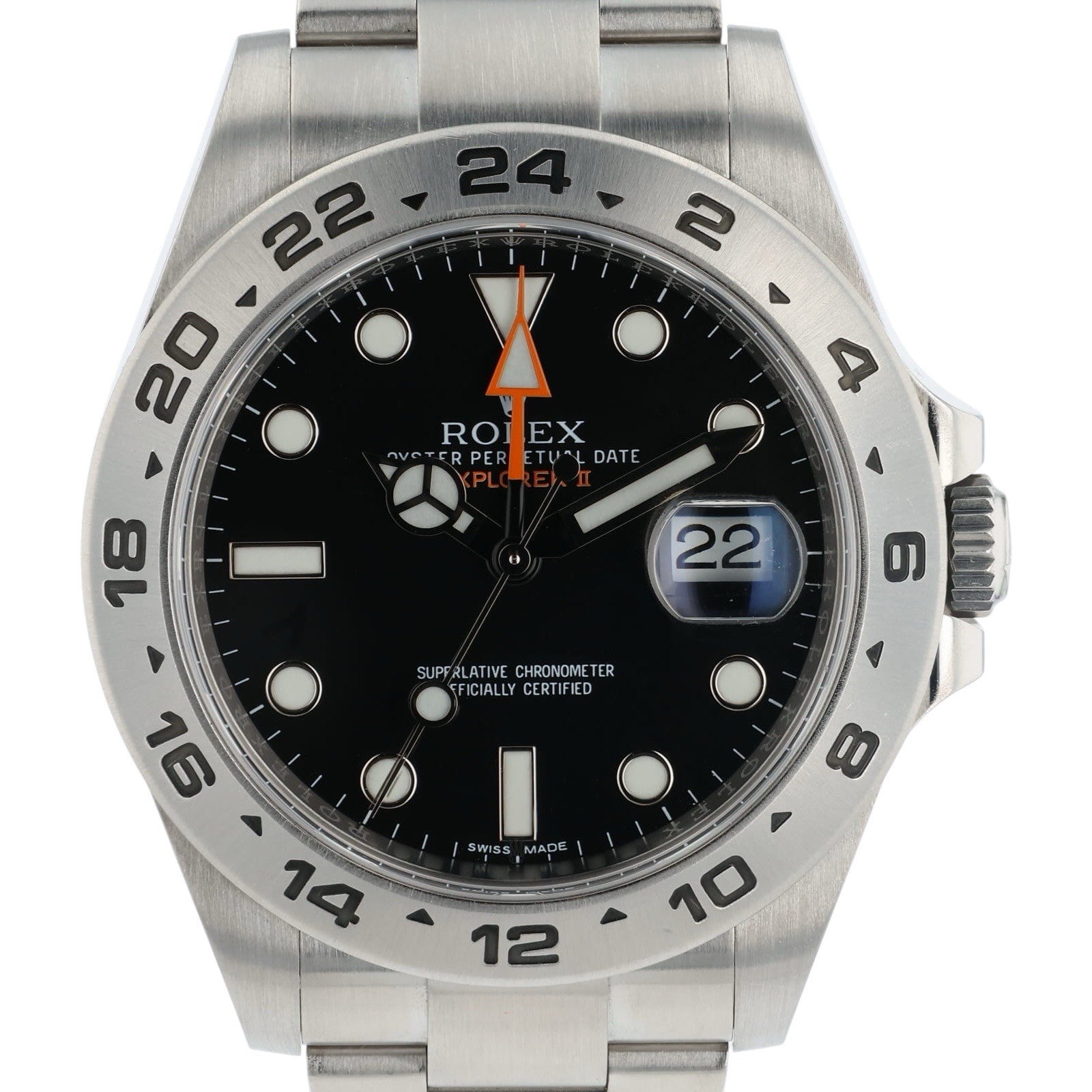 Rolex Explorer II Stainless Steel Black Dial 42mm Automatic Men’s Watch 216570