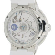 Ulysse Nardin Marine Steel Mother Of Pearl Dial 39mm Automatic Mens 1183-160