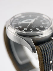 IWC Pilot Spitfire Stainless Steel Black Dial 39mm Automatic Mens Watch IW325101