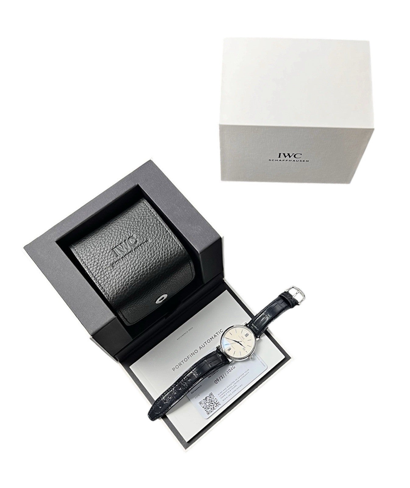 2026 IWC Portofino White Dial Stainless Steel 40mm Auto Men’s Watch IW356527