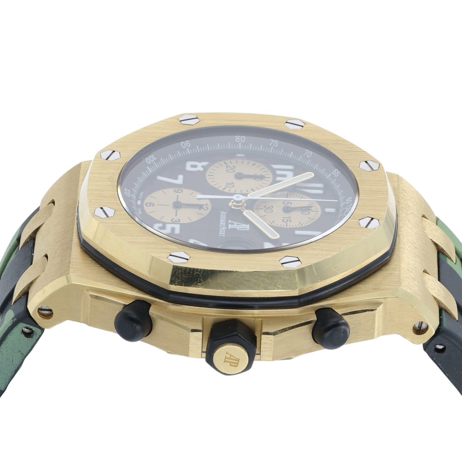 Audemars Piguet Royal Oak Arnold Schwarzenegger 18k Yellow Gold Watch 26007BA