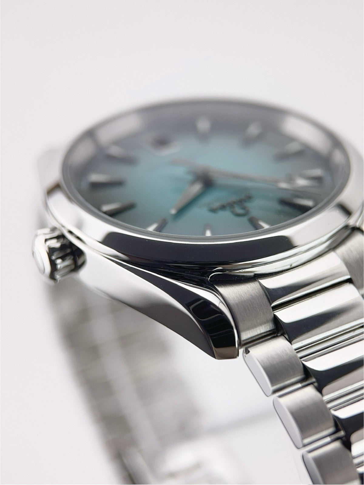 Omega Seamaster Steel Turquoise Dial 38mm Automatic Men's 220.10.38.20.03.005