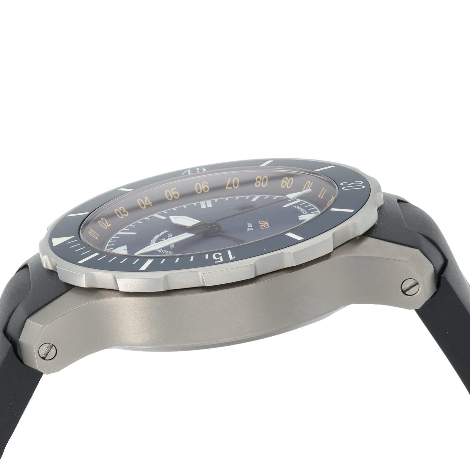 Muhle Glashutte Seebataillon Titanium Blue Dial 44mm Automatic Mens M1-28-62-KB