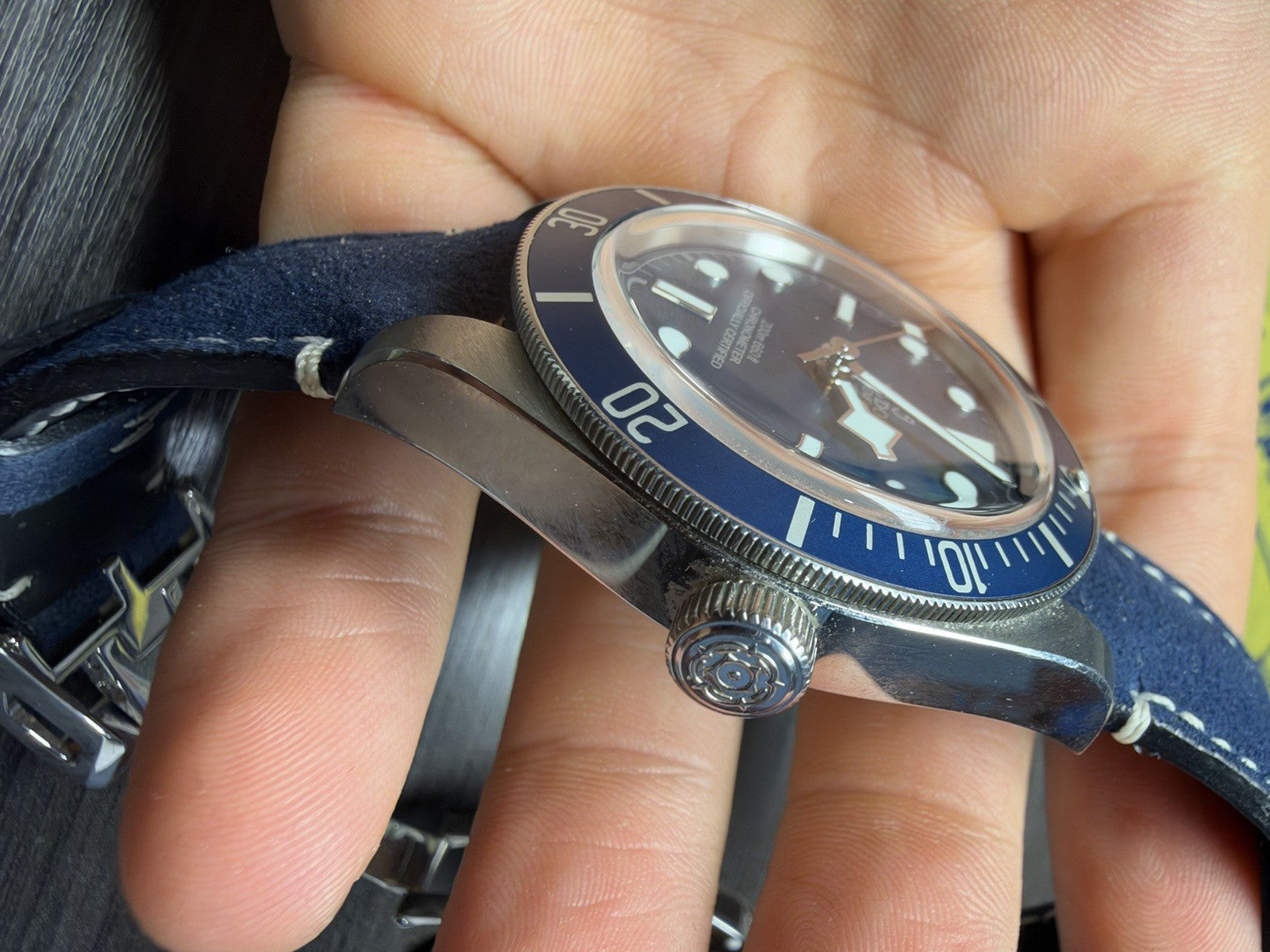 2022 Tudor Black-Bay Stainless Steel Blue 39mm Automatic Men’s Watch 79030B