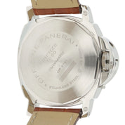 Panerai Luminor GMT Black Dial Steel 44mm Automatic Date Mens Watch PAM00088