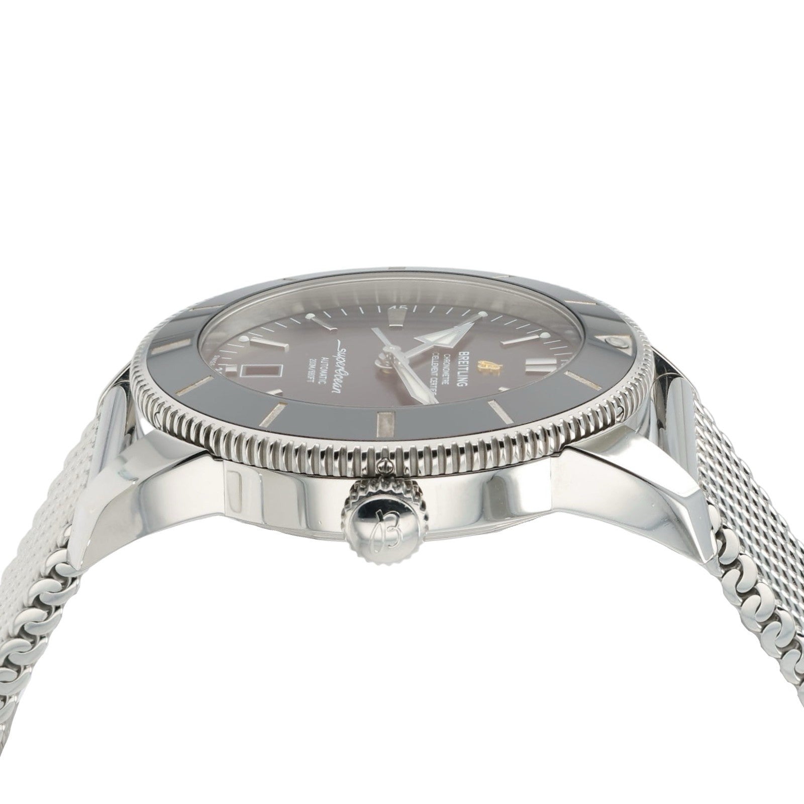 Breitling SuperOcean Heritage Black Dial Stainless Steel 46mm Automatic AB2020
