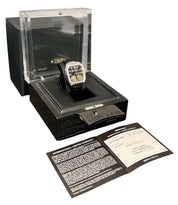 Zeroo Time The Gemini Double Tourbillon Steel Black Dial 45mm Manual ZDT001SBK