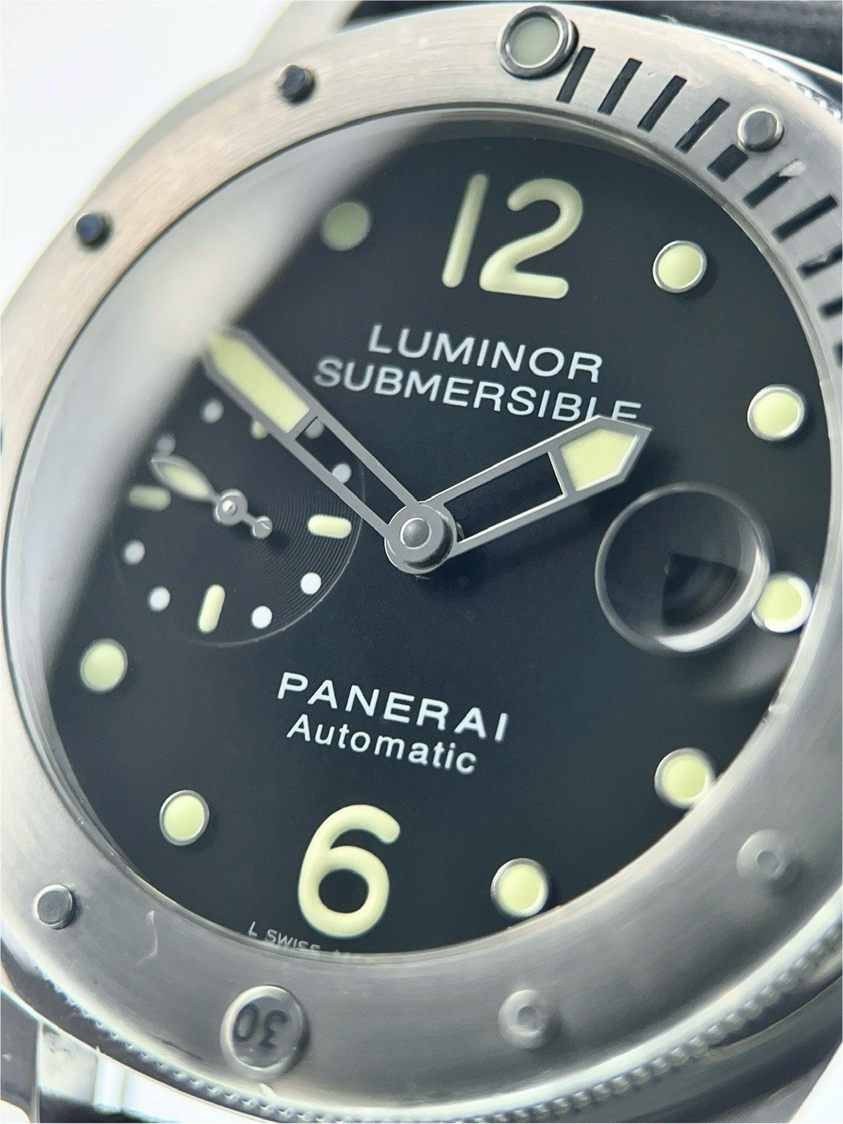 Panerai Luminor Stainless Steel Black Dial 44mm Automatic Men’s Watch PAM00024
