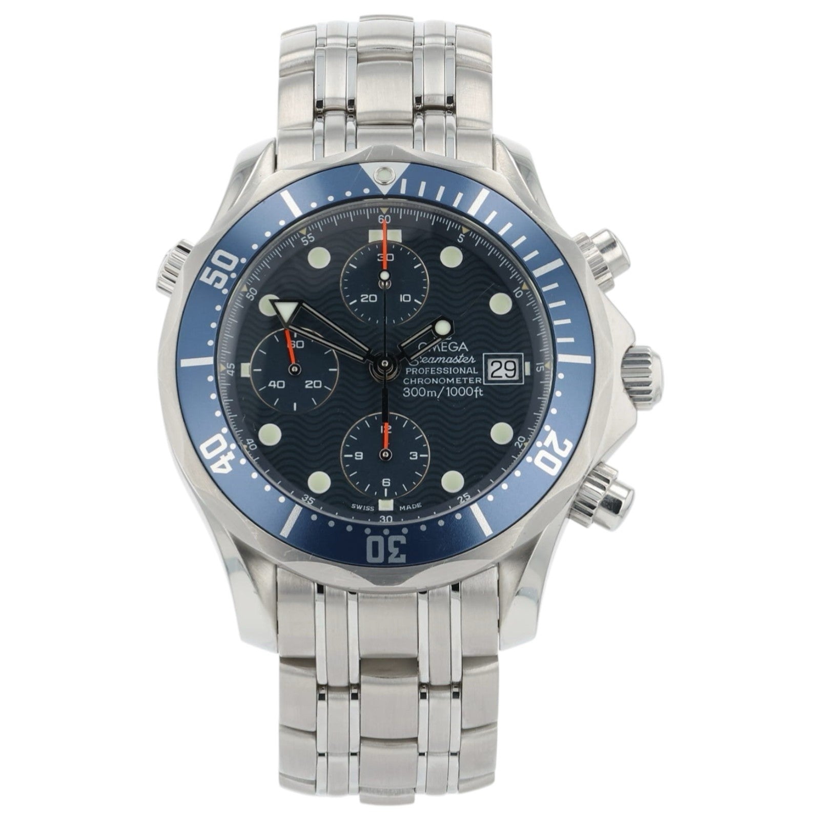 Omega Seamaster Blue Dial Stainless Steel 41.5mm Auto Men’s Watch 2599.80.00