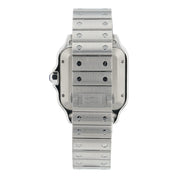 Cartier Santos Stainless Steel Blue Dial 39.8mm Automatic Men’s Watch WSSA0013