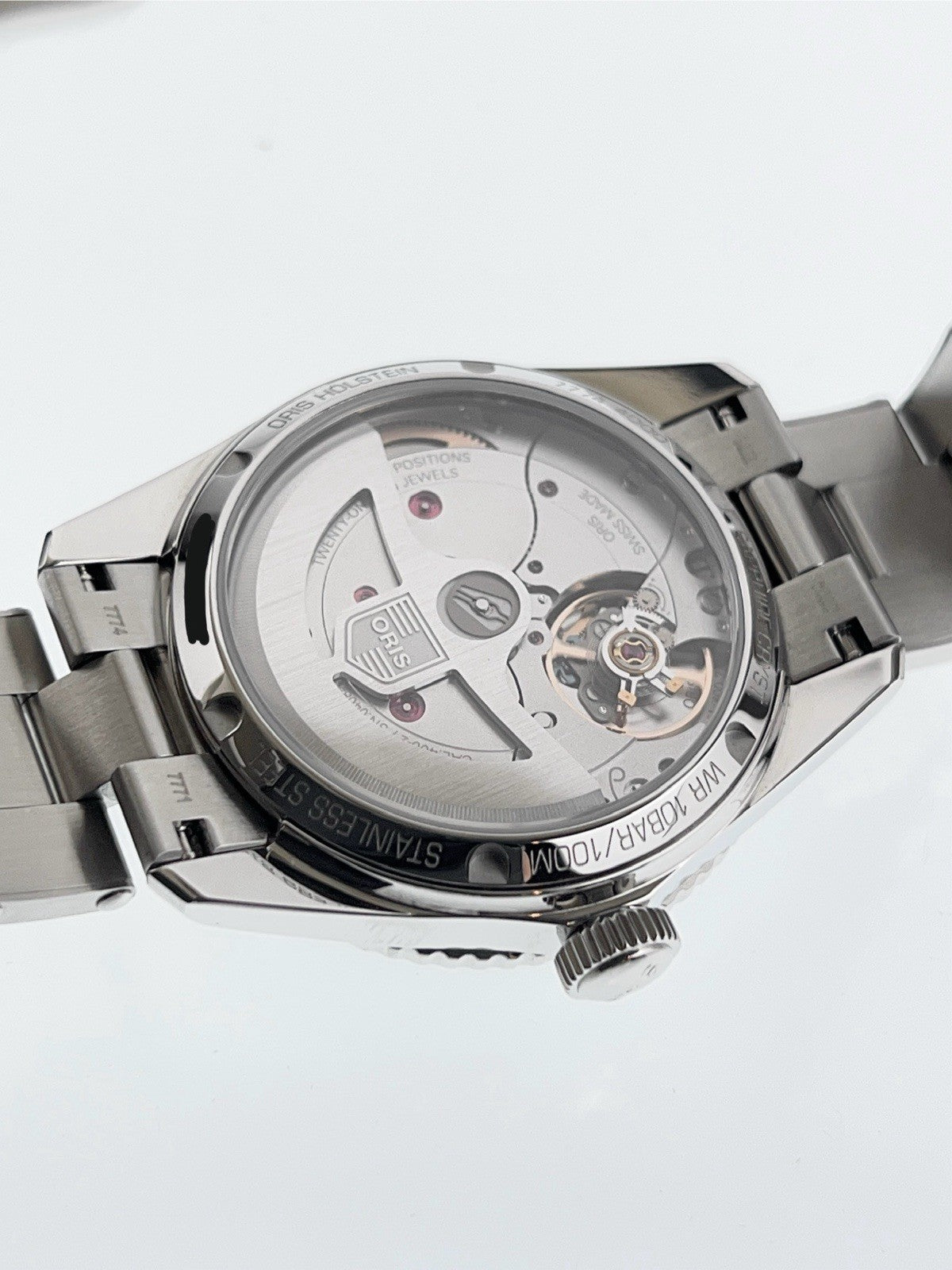 Oris Divers Sixty Five Stainless Steel Green Dial 38mm Automatic Mens Watch 7774