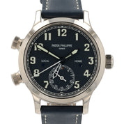Patek Philippe Calatrava Blue Dial 18k White Gold 37.5mm Auto Watch 7234G-001