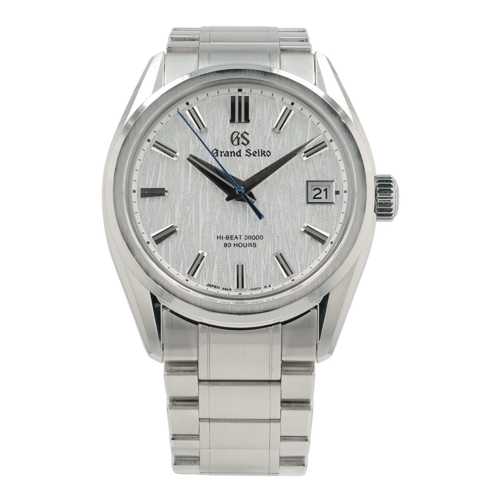 Grand Seiko Stainless Steel Silver Dial 40mm Automatic Mens Watch SLGH005