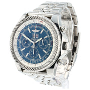 Breitling Bentley Chrono 6.75 Neptune Blue Dial Stainless Steel Men Watch A44362