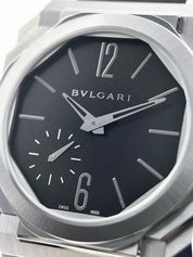 Bulgari Octo Finissimo Steel Black Dial 40mm Automatic Men’s Watch BGO 40 XT