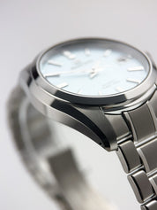 NEW 2025 Grand Seiko Titanium Ice Blue Dial 40mm Automatic Mens Watch SBGH349G
