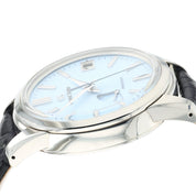 Grand Seiko Skyflake Stainless Steel Blue Dial 40mm Automatic Mens Watch SBGA407