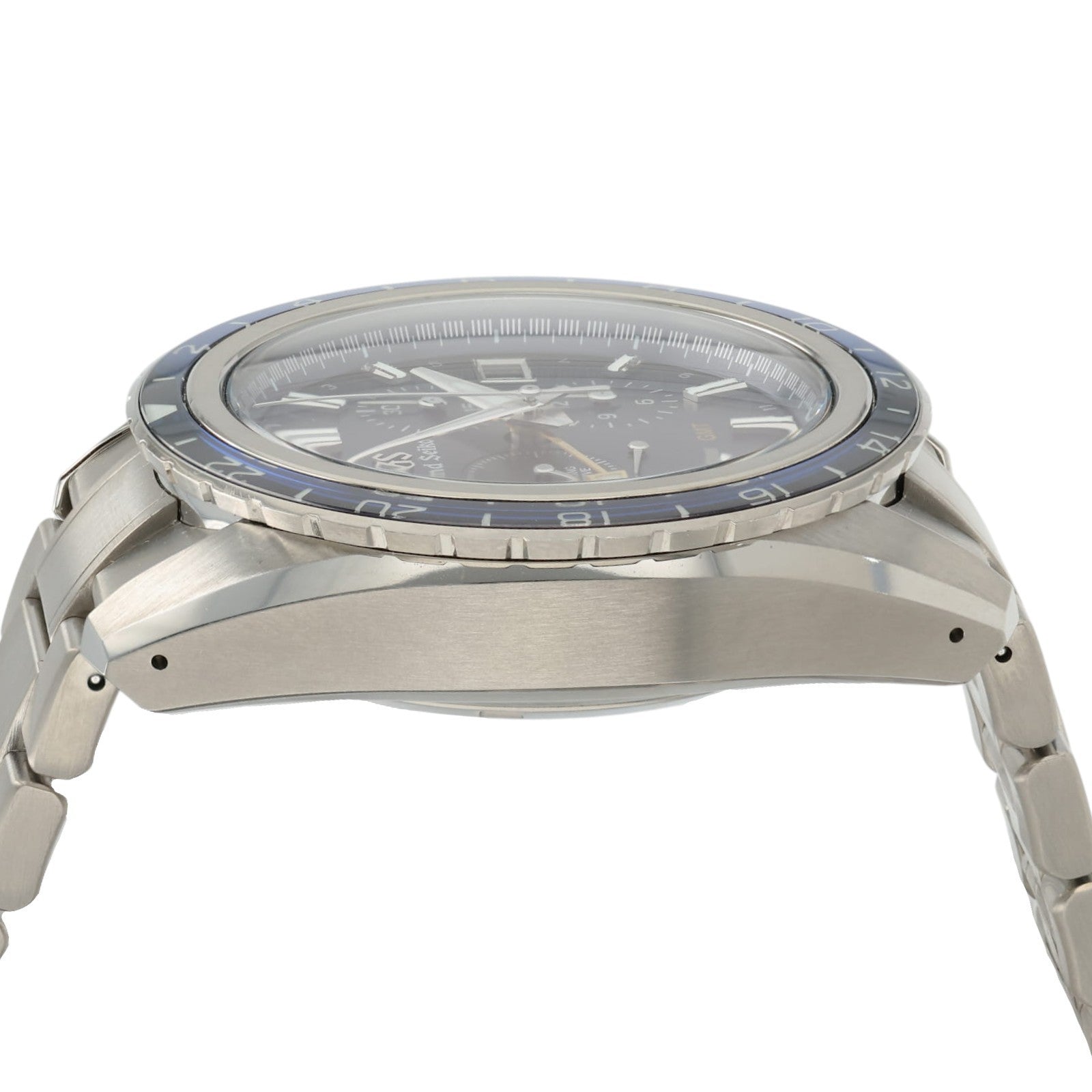 Grand Seiko Evolution 9 Blue Dial Titanium 45mm Automatic Men's Watch SBGC249