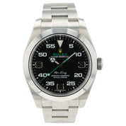 Rolex Air-King Black Dial Stainless Steel 40mm Automatic Mens Watch 116900