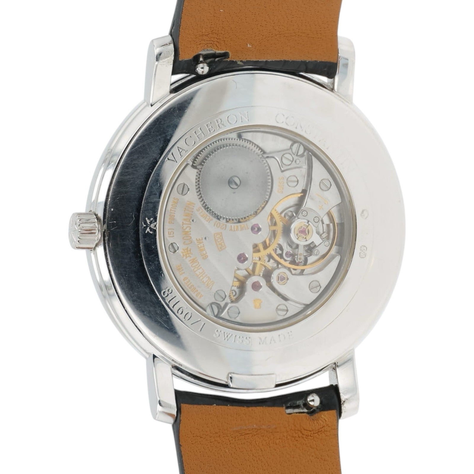 Vacheron Constantine Patrimony Silver Dial 18k White Gold 35mm Manual 81160/1