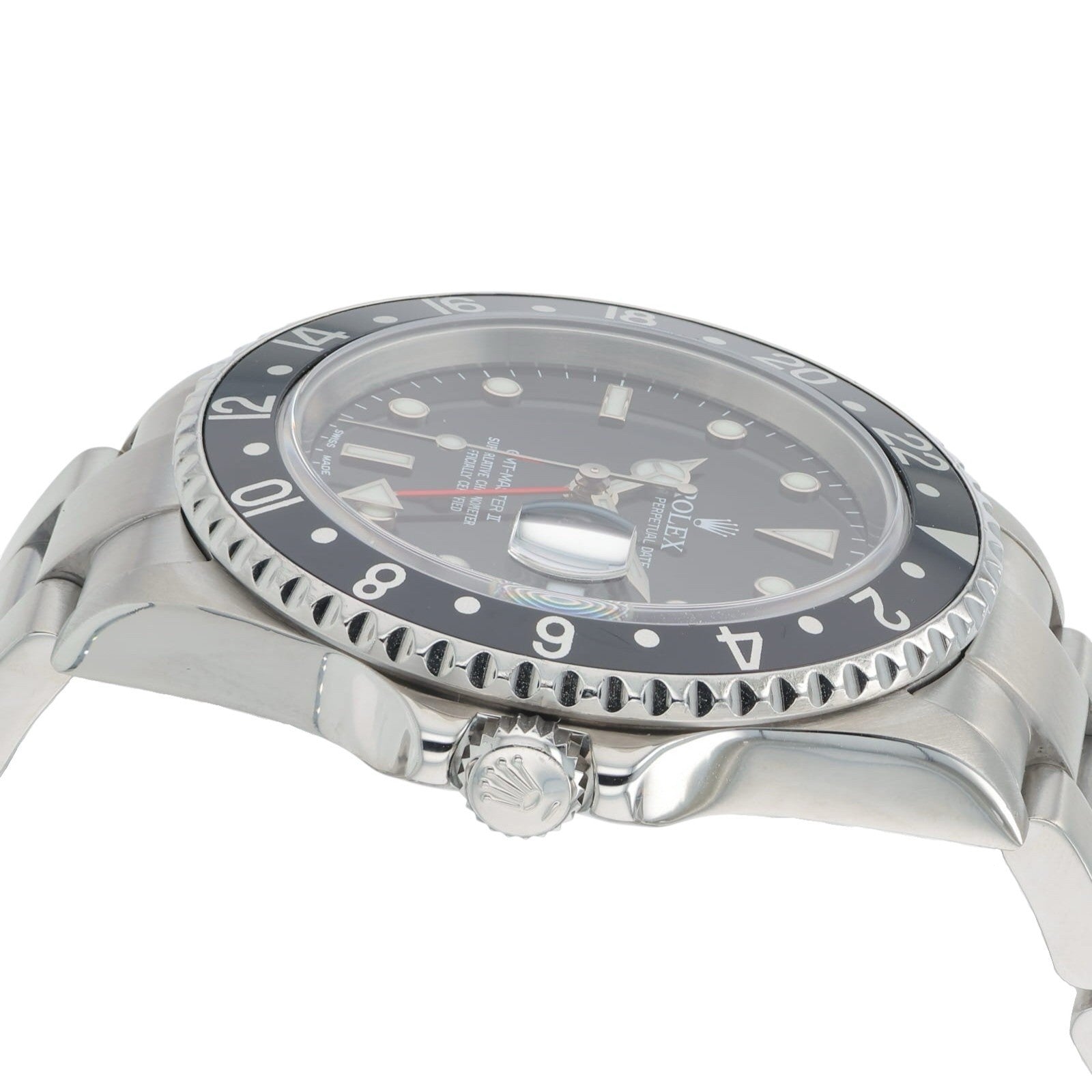 Rolex GMT-Master II Stainless Steel Black Dial 40mm Automatic Men’s Watch 16710T