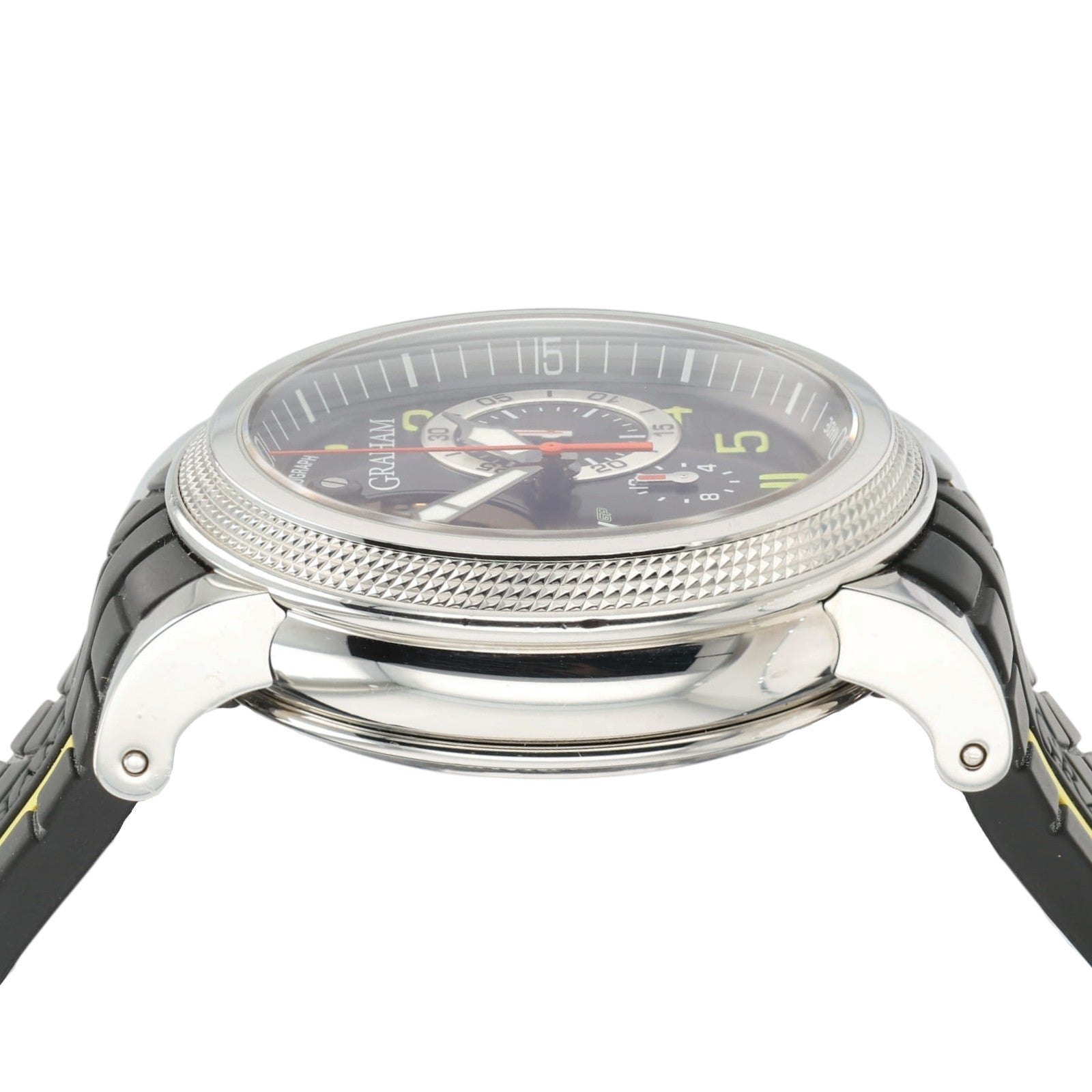 Graham Tourbillon Trackmaster Black Dial Steel 47mm Automatic 2BRTS.B03A.K68S