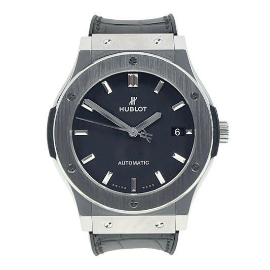 Hublot Classic Fusion Titanium Black 45mm Automatic Men’s Watch 511.NX.1171.LR